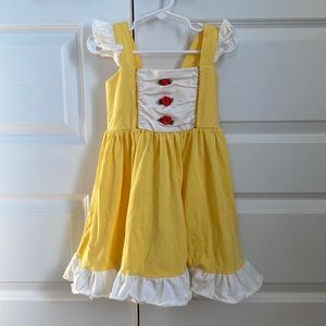 Red Rose Twirl Dress “Belle” Size 4 from Only Little Once